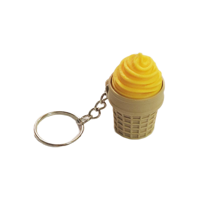 Ice Cream Clicker Keyring