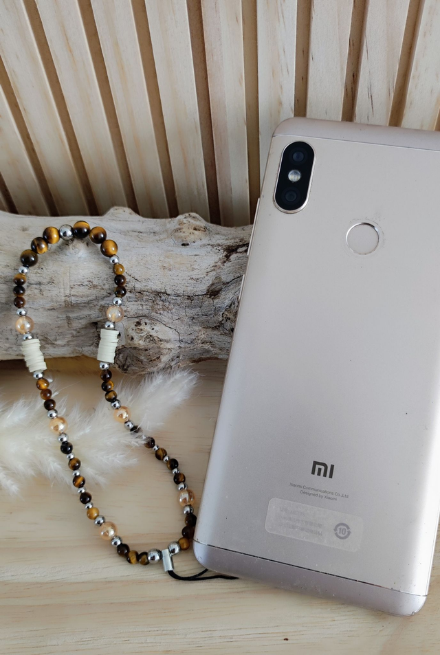 Attache portable Oeil de tigre et Aqua aura