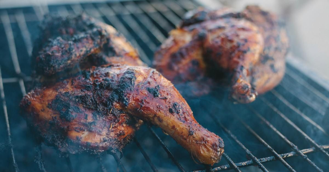 Mild Jerk Chicken/Rice &amp; Peas 