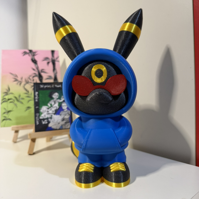 Fanart pla effetto multicolor o glitter