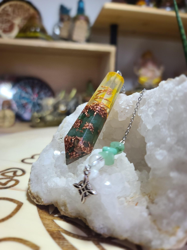 Pendule aventurine verte 