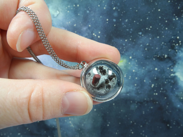 Moon Miniature Necklace inspired by Georges Méliès