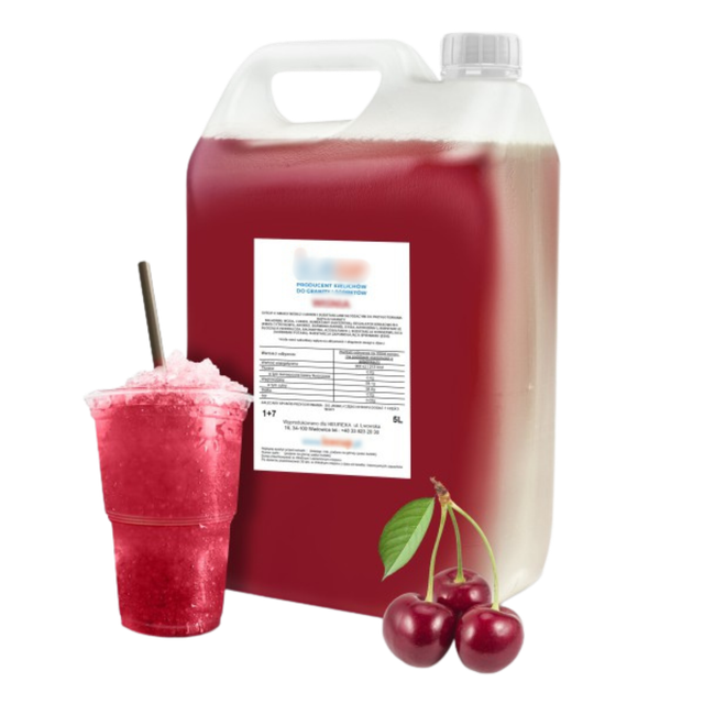 Slush Sirup Kirsche 5L Kanister 1:7