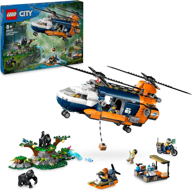 LEGO® City 60437 Dschungelforscher-Hubschrauber