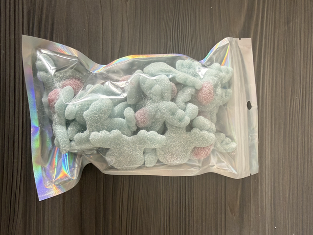 200g bubble gum reindeer
