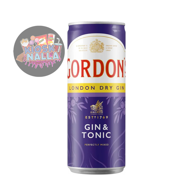 Gordon's Gin & Tonic Slim 0,25 l