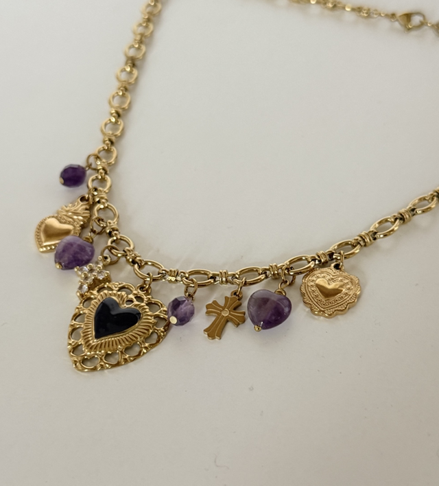 Collier multi pampilles ex voto