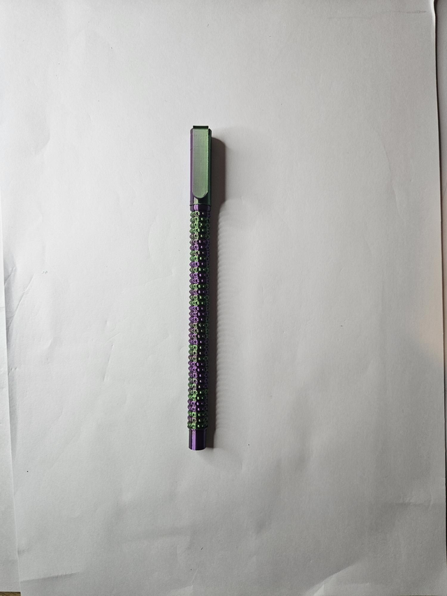 GS3DS Green and Purple Fidget Pen for ADHD, Autism and Anxiety - Stress Relief Toy/Pen