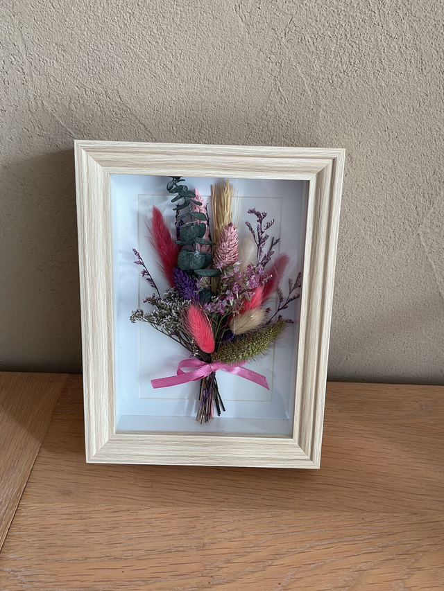 cadre photo fleuri