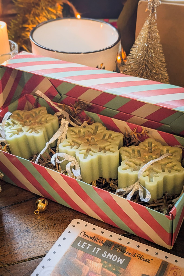 Flocons Enchantés ✨-❄️Suspensions parfumés (x3)