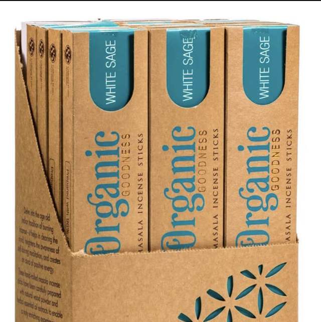 Masala Valkoinen Salvia suitsuketikut