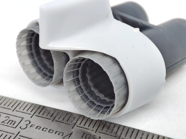 1/72 Mirage IV nozzle for Heller and A&A