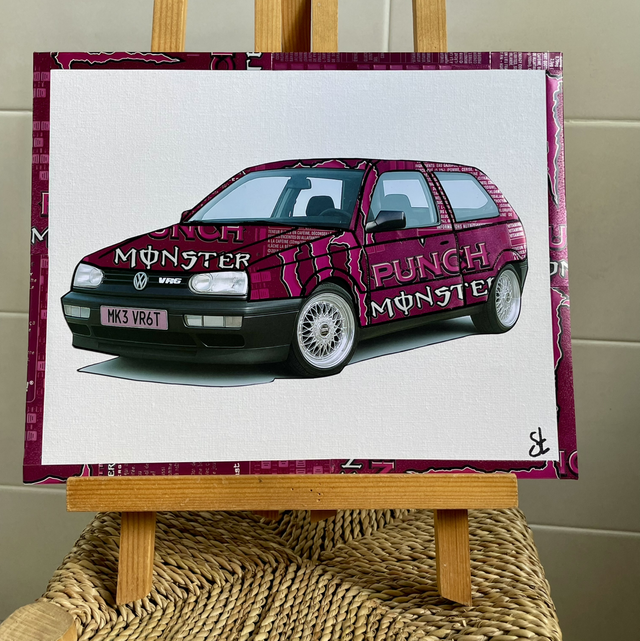 Tableau Golf vw