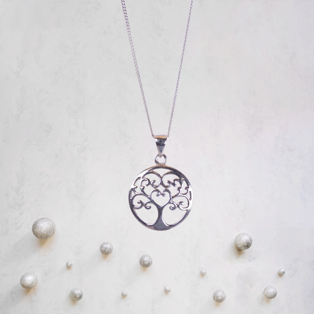 Sterling Silver Tree of Life Jewellery Set - Rooted In Elegance