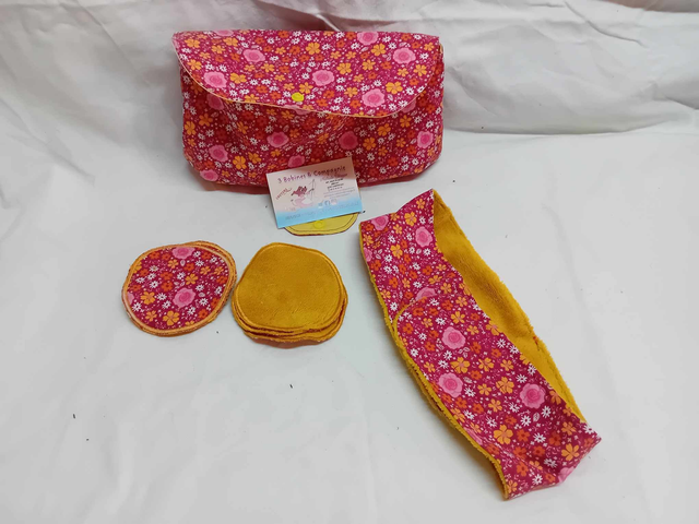 trousse beauté fleurs