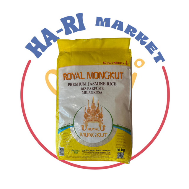 Royal mongkut premium jasmine rice 18kg (1)