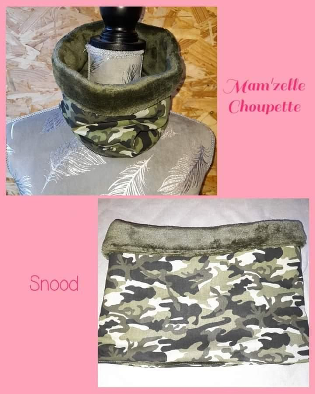 Snood camouflage ado/adulte