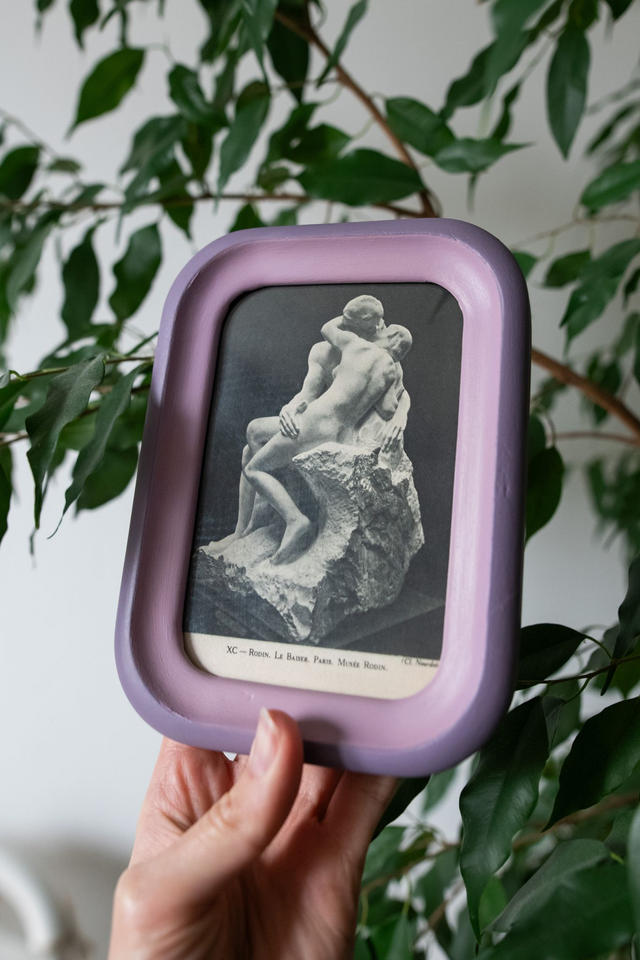 Neon Lovers 💜Cadre upcyclé