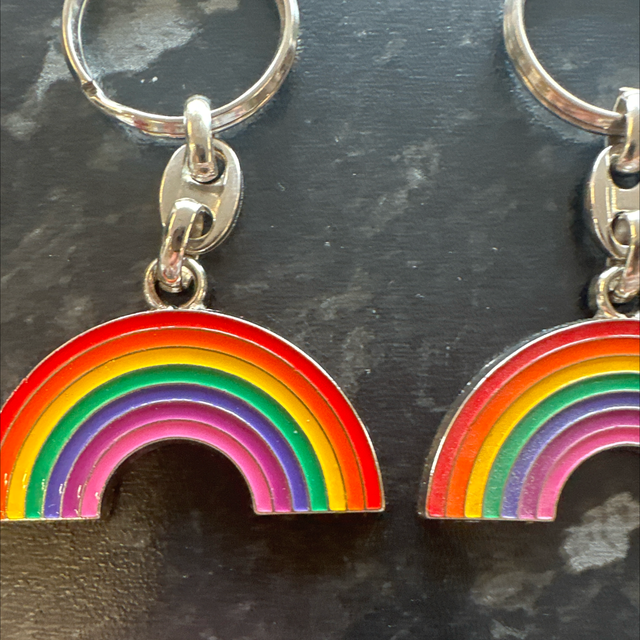 Rainbow Keyring 