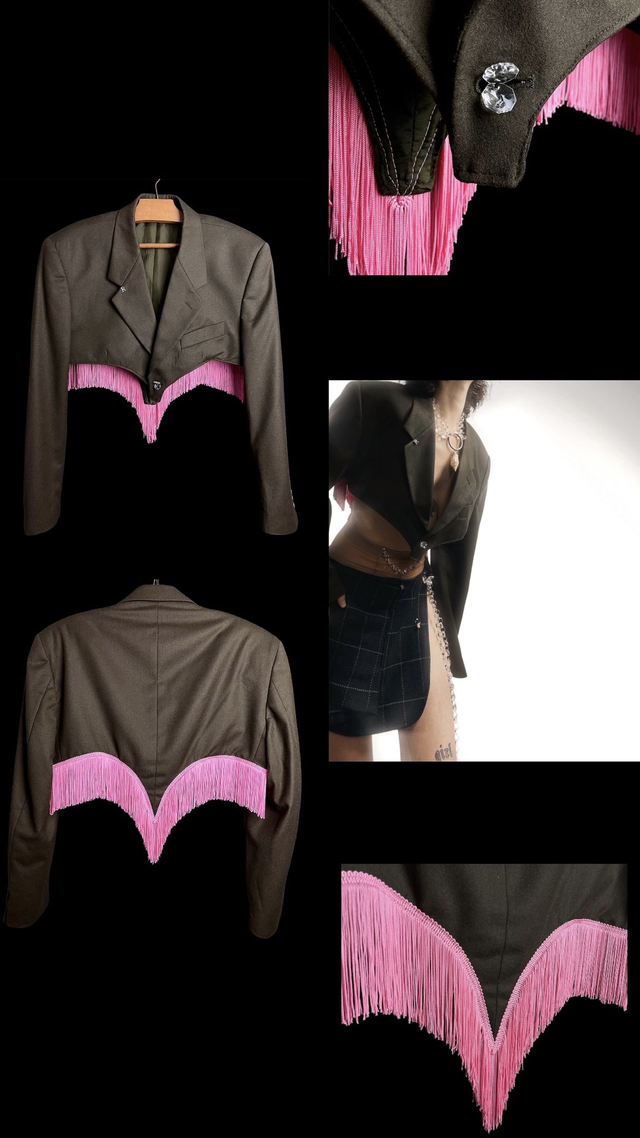 Blazer Upcycled - Antoine(tte) - L