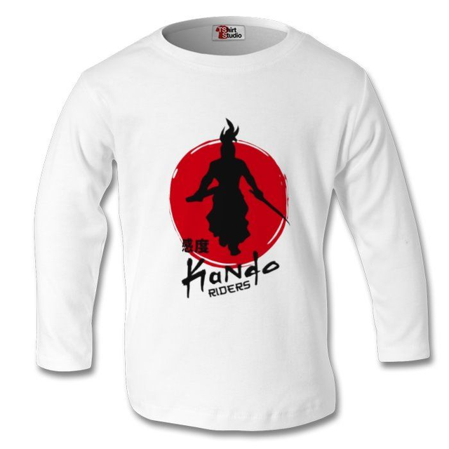  Kando & Bikers- Camiseta Niños con Samurai