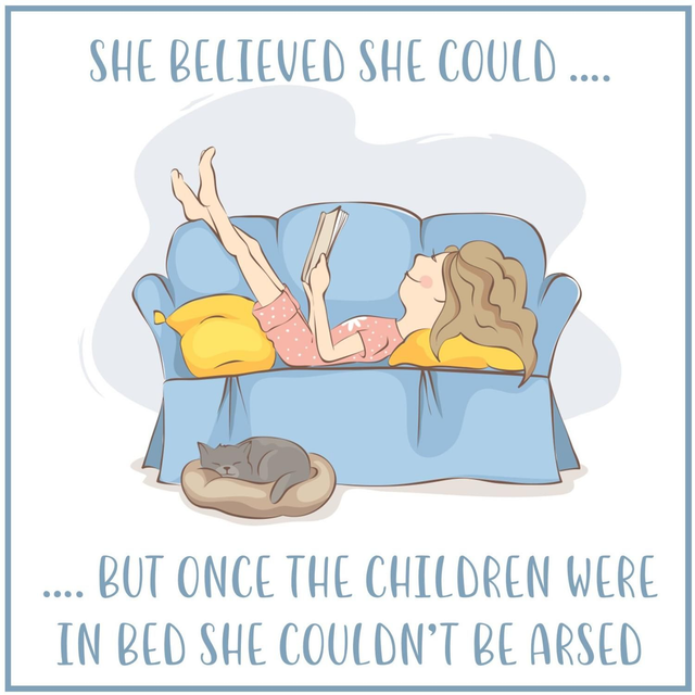 103 - GIGGLE CARD K - COULDN'T BE ARSED