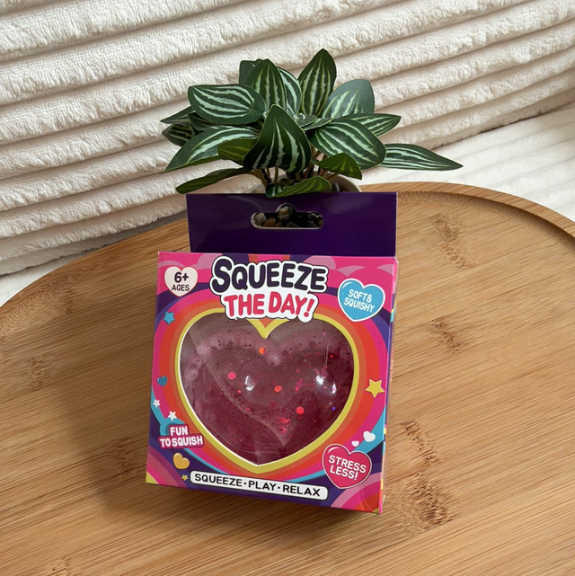 Squishy Cœur à Paillettes
