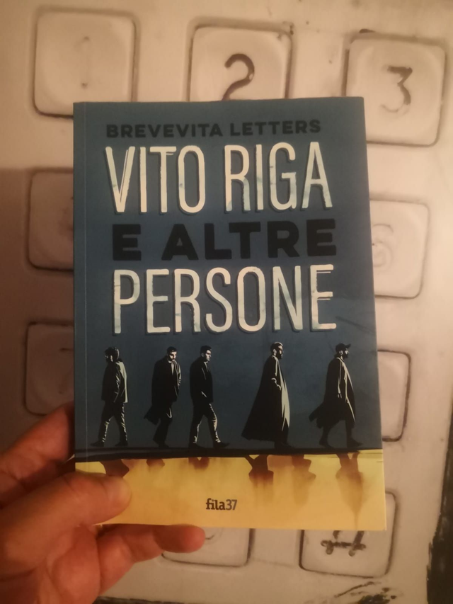 Artist: Brevevita Letters title: Vito Riga e altre persone - book