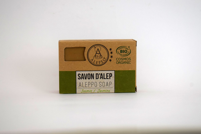 Savon d'Alep fleur de Jasmin BIO