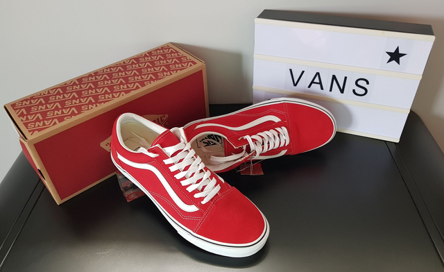 Tennis mixte Vans Off the Wall Old Skool Racing Red