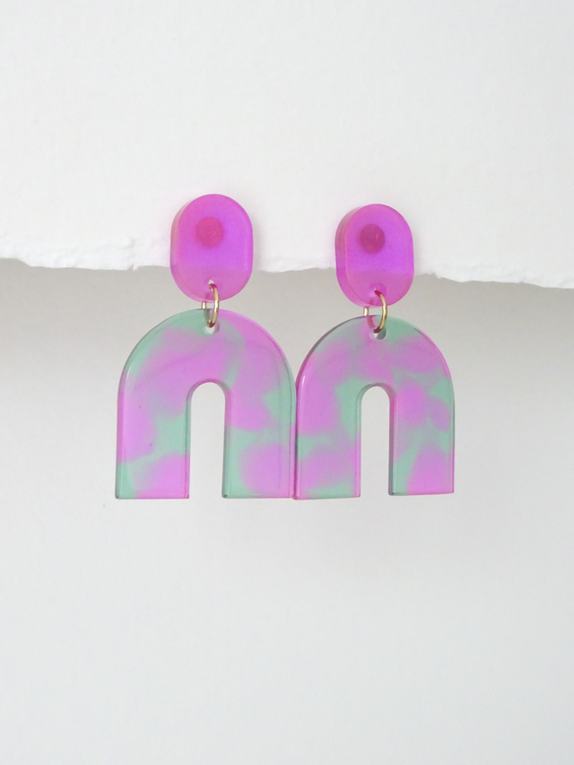 Arc : Violet et vert