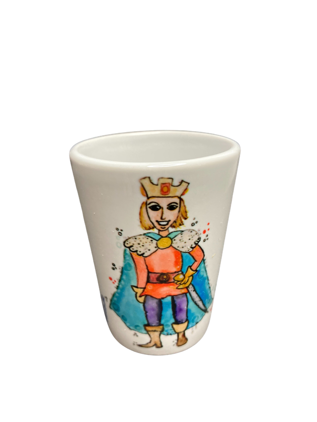 Schnapsglas Keramik "Prinz"