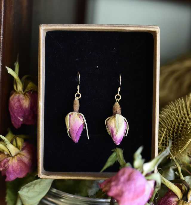 boucles d’oreilles Rosa