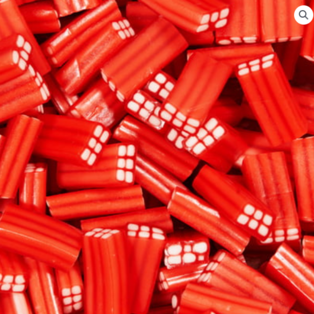 Jelly Strawberry Bricks 100g