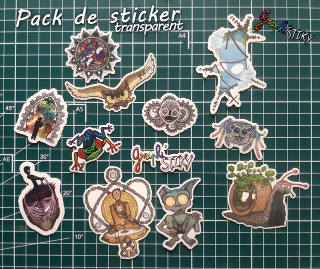 Le pack de Sticker