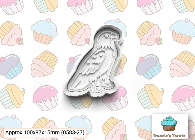 Hawk Fondant/cookie stamp with cutter 