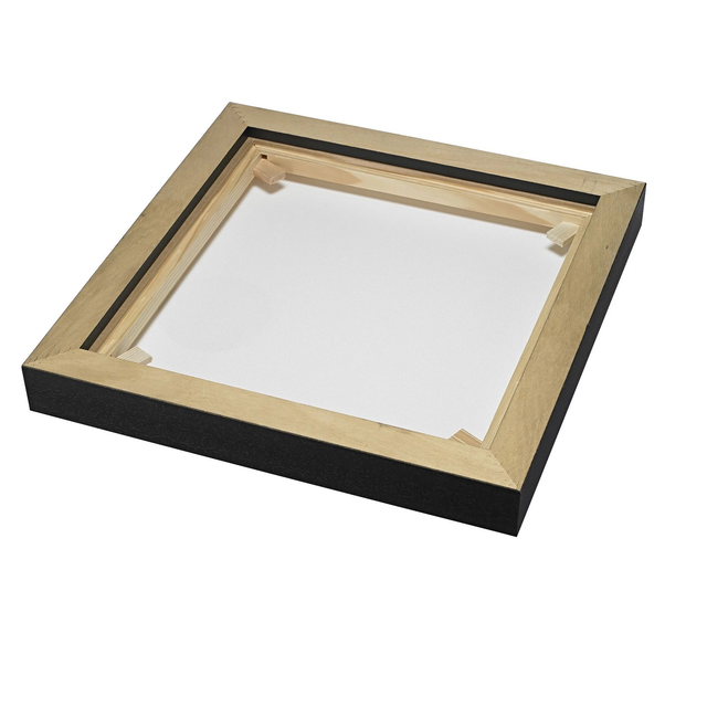 Abstract Graphical Wall Art, Framed Canvas Unique Art, Statement Art, Inspired by Keith Haring, Home Decor