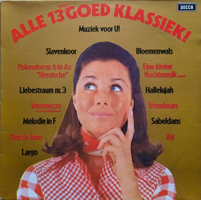 Various - Alle ** (Erg) Goed Klassiek (LP)