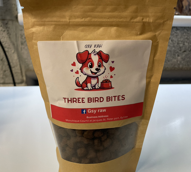 Three bird bites 