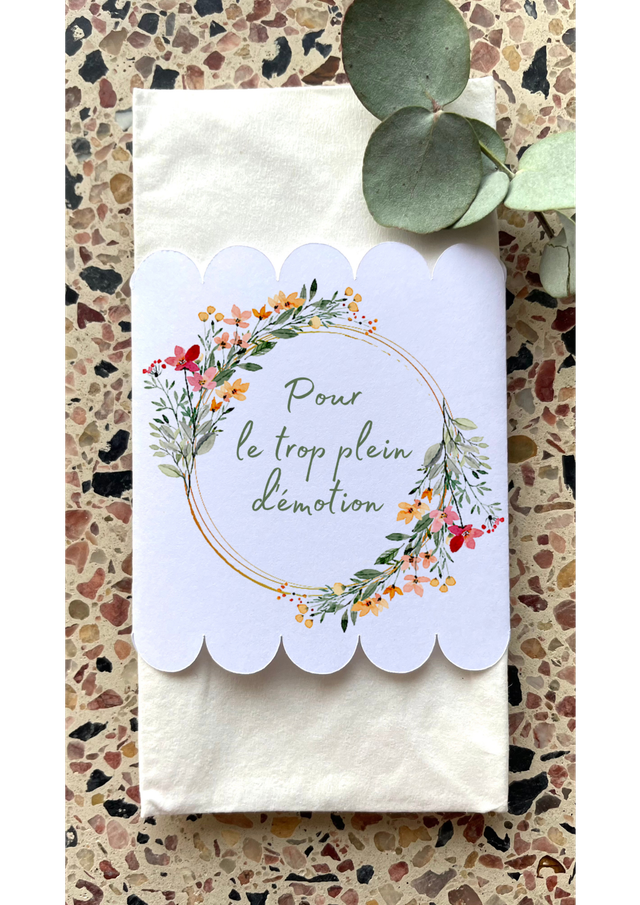 Étui à mouchoir &quot;Agathe&quot; - Personnalisable