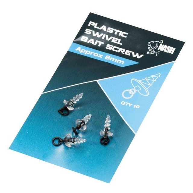 Nash plastic swivel bait screw 