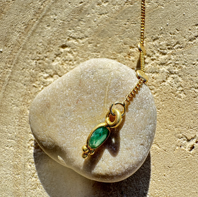 Boucles d&#039;oreille Chaîne Onyx