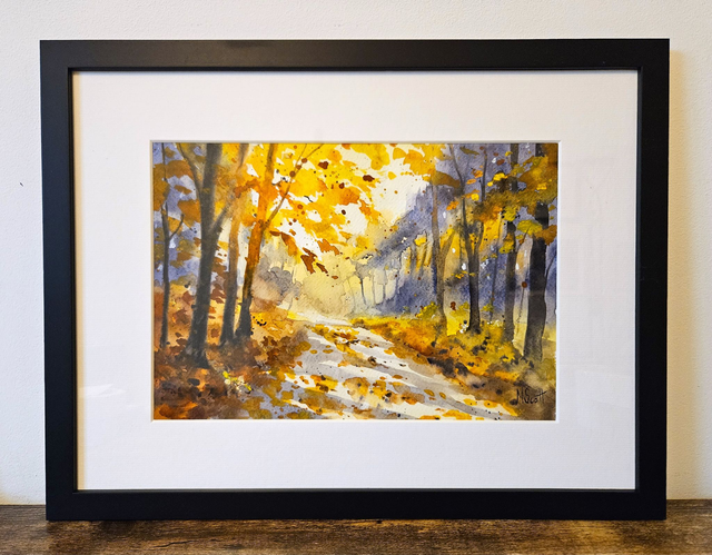 Autumn Woods - original