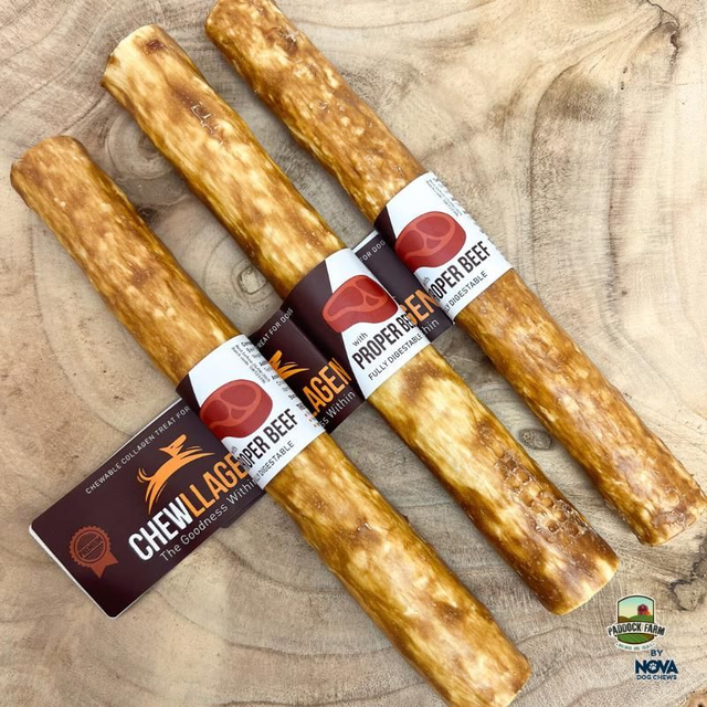 Chewllagen Beef Roll Large 10”