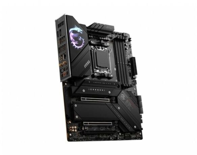 02.3.0013 – Scheda Madre MSI MPG X670E Carbon WiFi – ATX high‑end nera RGB con WiFi 6E per Ryzen 7000/8000/9000