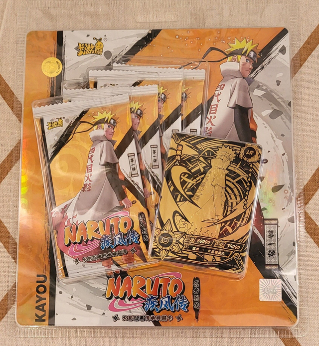 Carte Naruto Booster à collectionner 