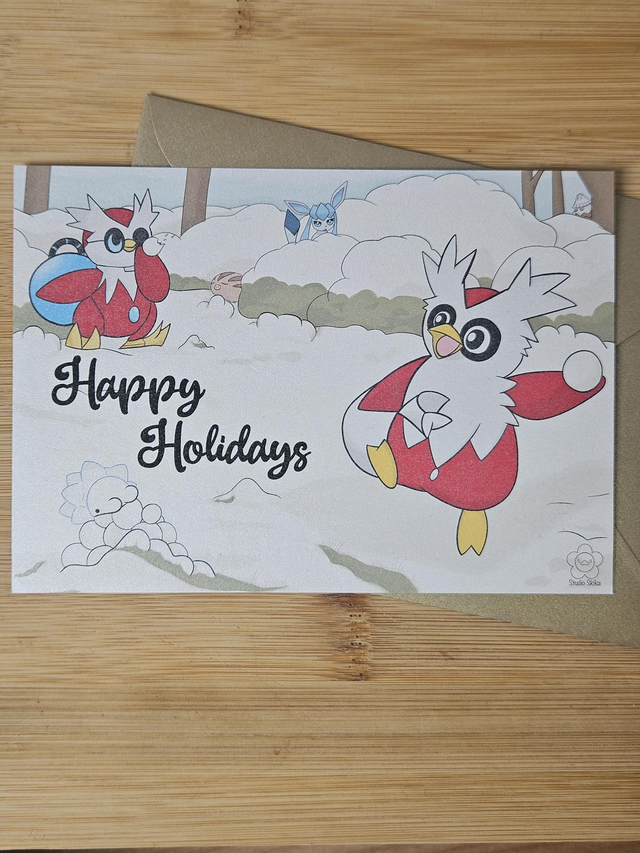 Delibird &amp; Friends | Christmas Card