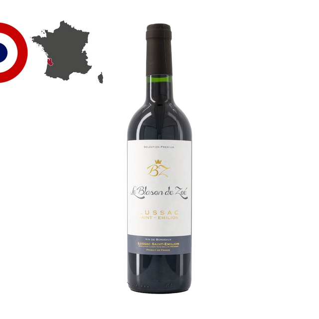 Le Blason de Zoé Lussac Saint-Emilion trocken
