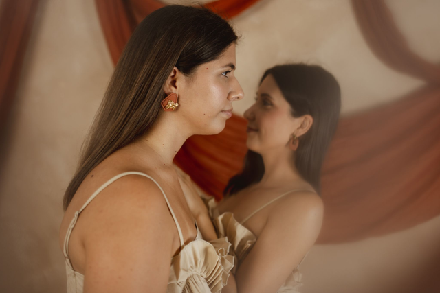 Polymer Clay Earrings ~ Memory