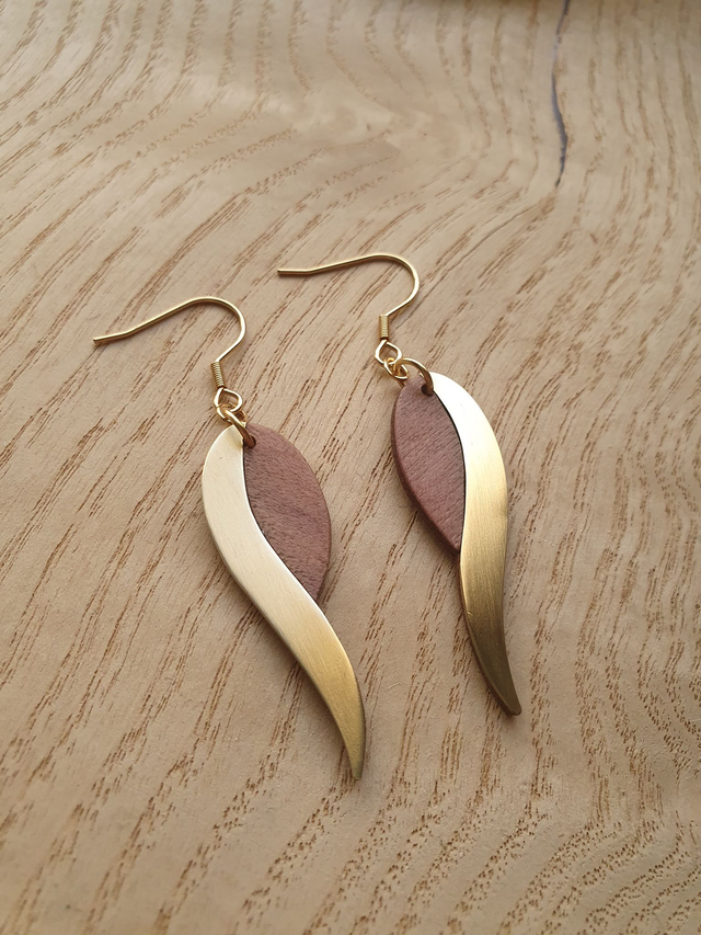 Boucles d'oreilles Aube d'automne